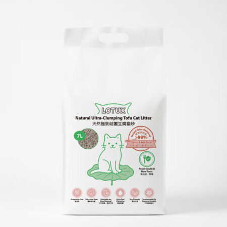 Natural Ultra-Clumping Tofu Cat Litter - Pioneering Lotus Fiber Tech